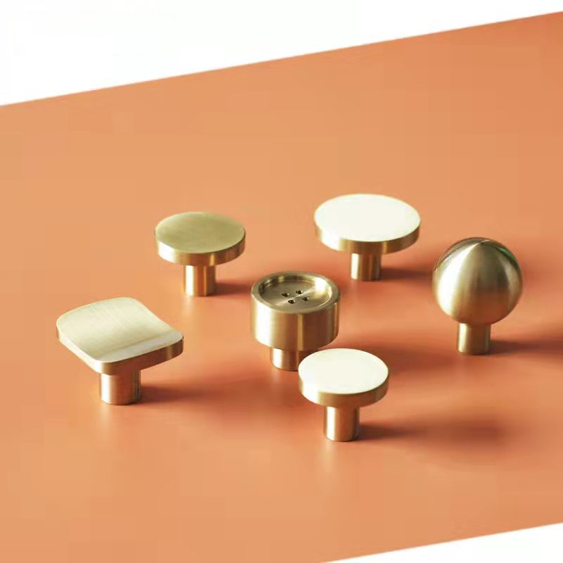 Furniture Hardware Jig - 현대 단단한 황동 캐비닛 주방 손잡이는