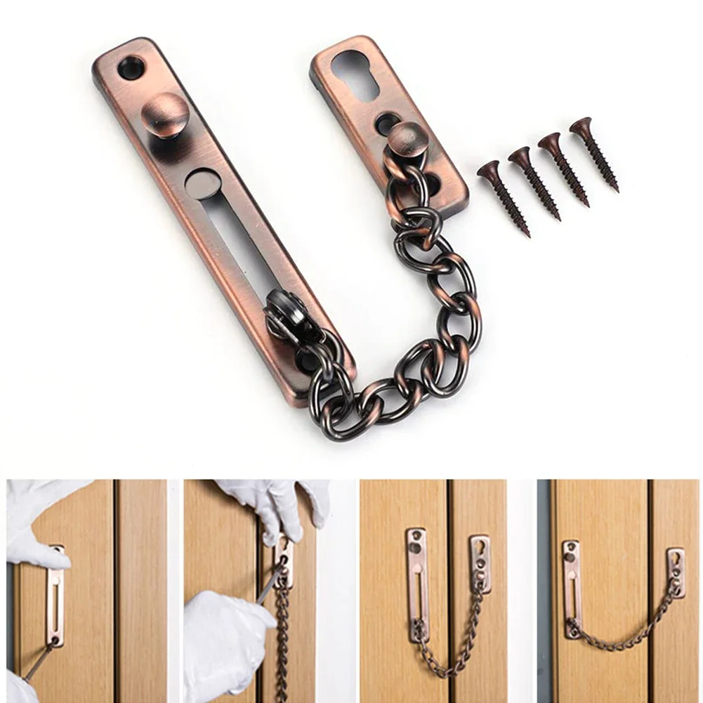 문짝 체인 문짝 잠금 볼트 체인, 어린이 안전 보안,  - Furniture Hardware Fitting 리뷰 및 가격